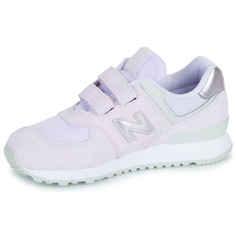 New Balance 574 Rosa Sneakers Bambino - 4