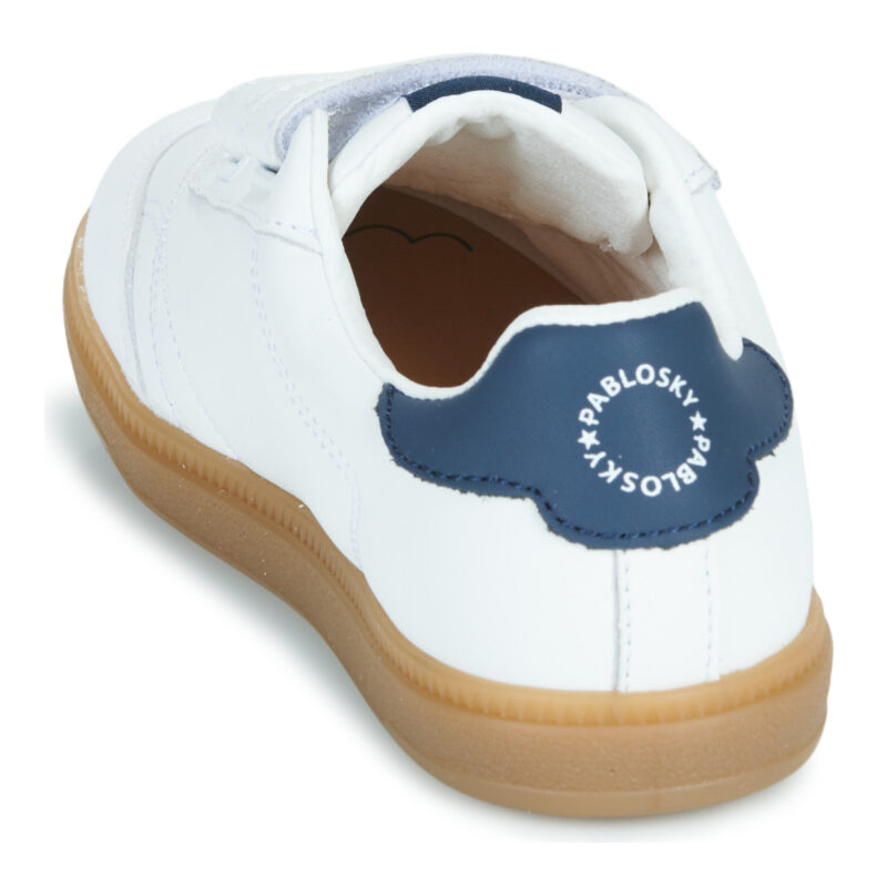 Zapatillas blancas para ni&ntilde;o Pablosky SAX - 5