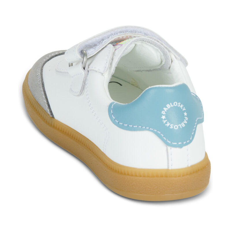 Zapatillas blancas para ni&ntilde;o Pablosky SAX - 5
