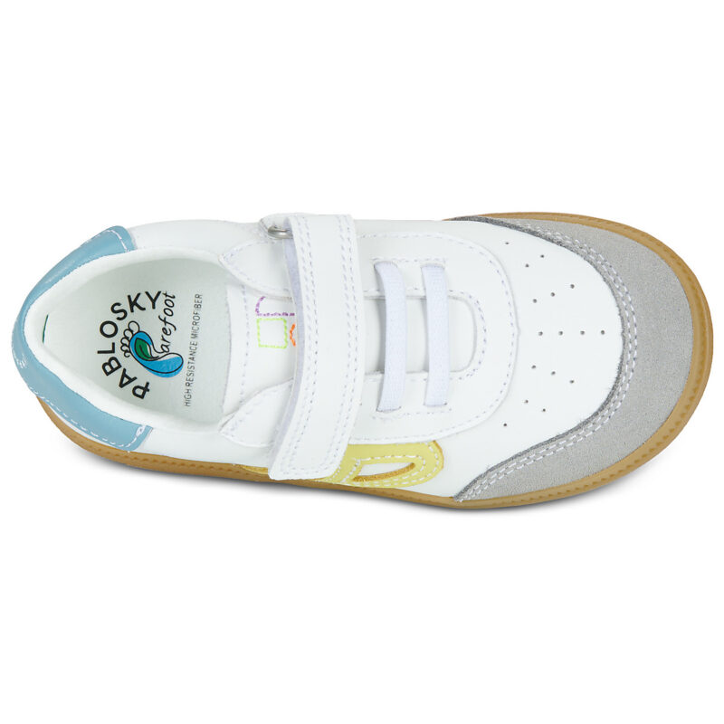 Zapatillas blancas para ni&ntilde;o Pablosky SAX - 6