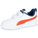Puma Courtflex V3 V Inf Bianco Sneakers Bambino - 4