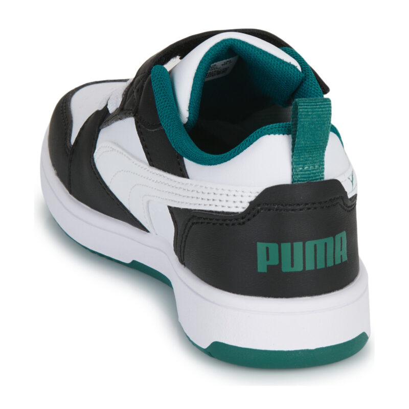 Puma RebV6 Lo SuperPumaAC+PS Weiß - Kinder-Sneaker - Größe 5