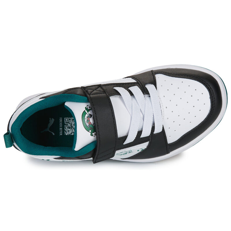 Puma RebV6 Lo SuperPumaAC+PS Weiß - Kinder-Sneaker - Größe 6