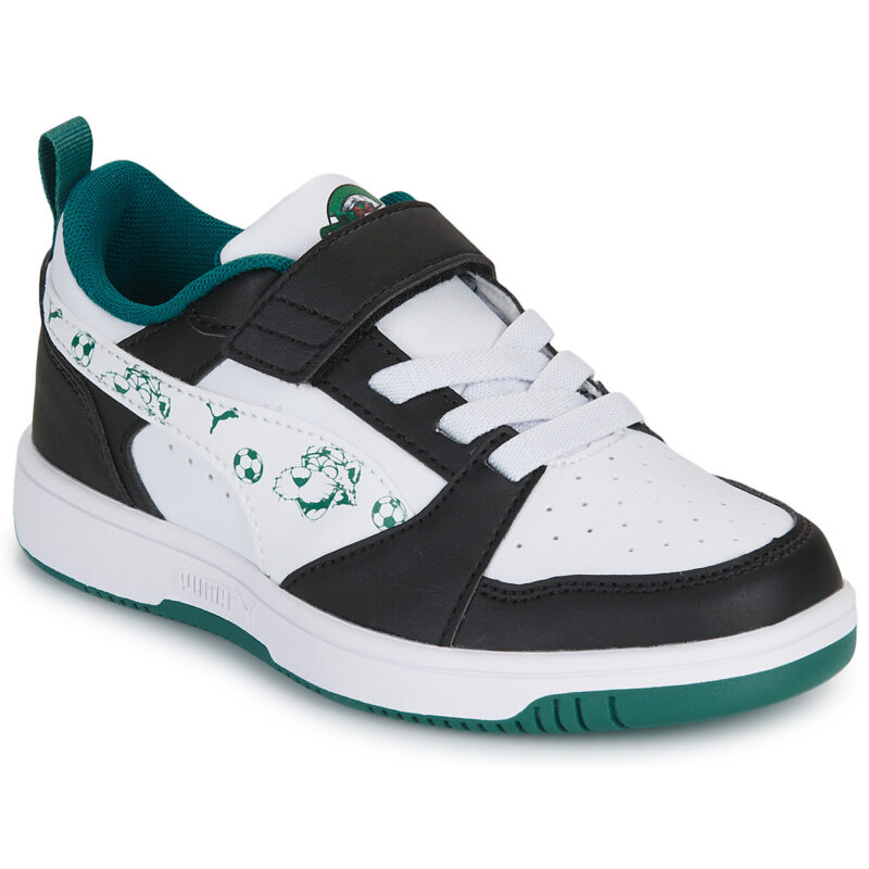 Puma RebV6 Lo SuperPumaAC+PS Weiß - Kinder-Sneaker - Größe 1