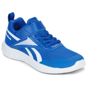 Scarpe bambini ragazzo Reebok Sport  RUSH RUNNER 5 ELASTIC LACE   TOP STRAP  Blu Reebok Sport 1200161906107