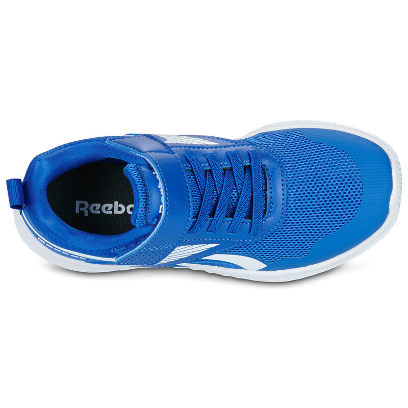 Reebok Sport RUSH RUNNER 5 ELASTIC LACE TOP STRAP Blu Scarpe da sport Bambino - 6