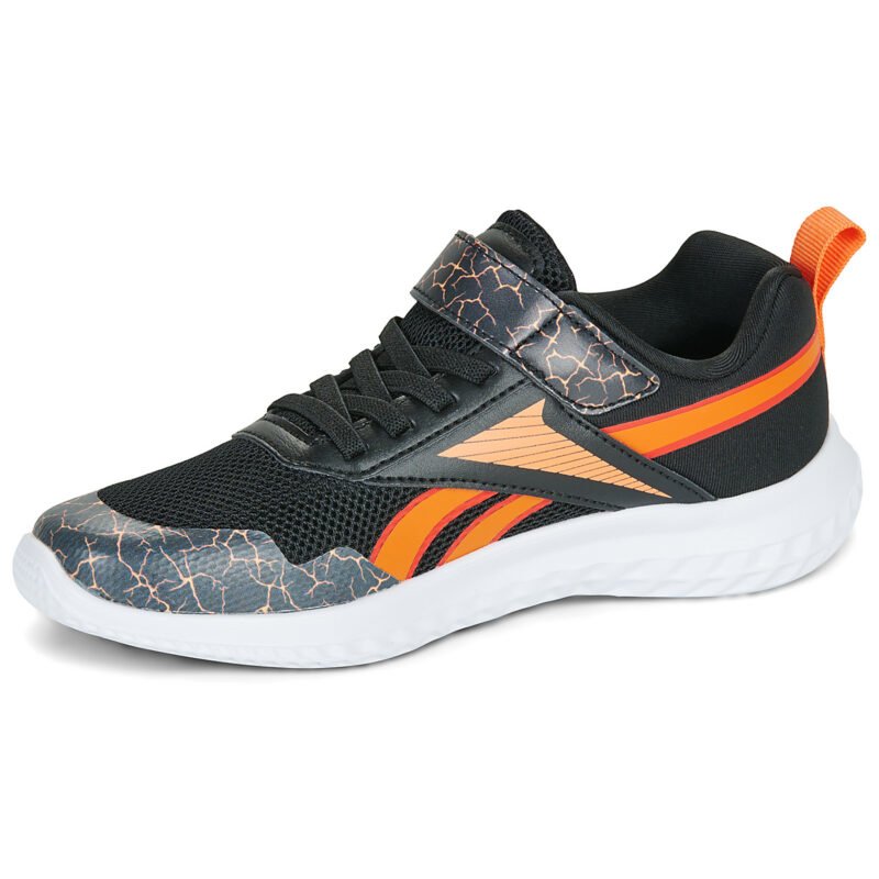 Reebok Sport RUSH RUNNER 5 ELASTIC LACE TOP STRAP Nero Scarpe da sport Bambino - 4