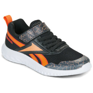 Scarpe bambini ragazzo Reebok Sport  RUSH RUNNER 5 ELASTIC LACE   TOP STRAP  Nero Reebok Sport 1200179670366