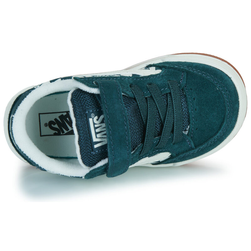 Vans Hylane V GEO CHECK Mystic Moss Gr&uuml;n Sneaker f&uuml;r Kinder - 6