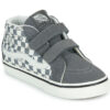 Scarpe bambini ragazzo Vans SK8-Mid Reissue V GEO CHECK PEWTER Vans 198268133117