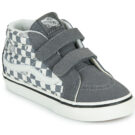 Vans SK8-Mid Reissue V GEO CHECK PEWTER Grau - Kinder-Sneaker - Größe 1