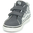 Vans SK8-Mid Reissue V GEO CHECK PEWTER Grau - Kinder-Sneaker - Größe 3