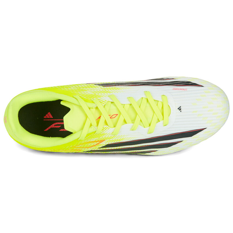 adidas F50 LEAGUE FG/MG TESOYE/CBLACK/LUCRED Multicolore - Scarpe da calcio Uomo - 6