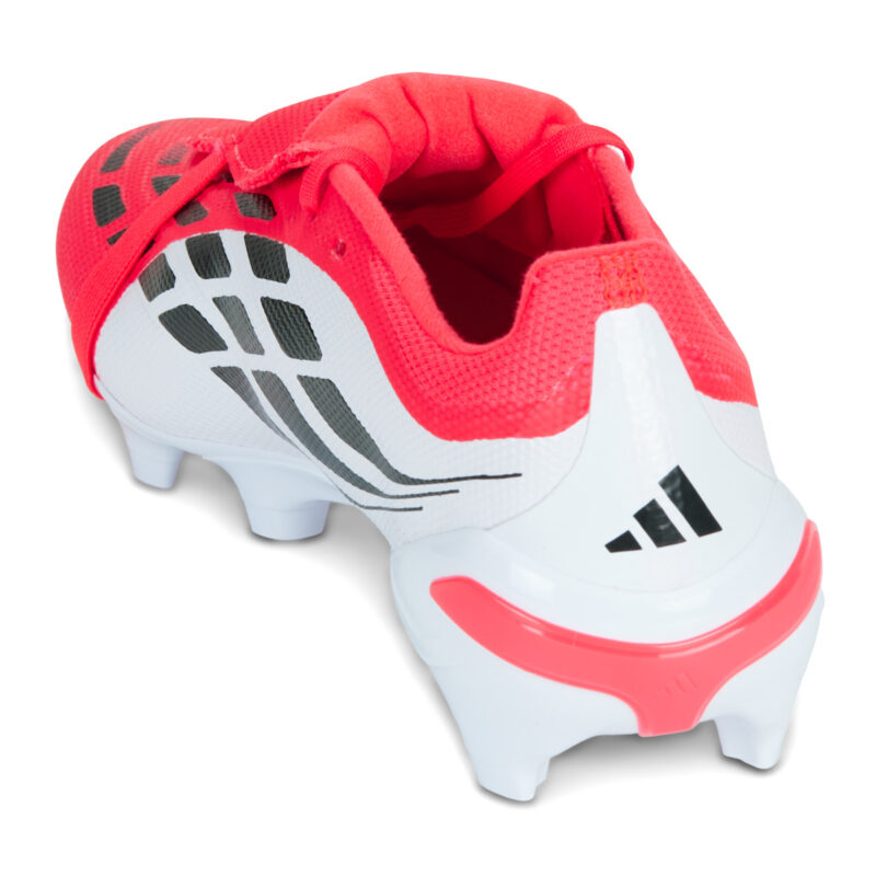 adidas PREDATOR LEAGUE FT FG LUCRED/CBLACK/FTWWHT Bianco Scarpe da calcio Uomo - 5