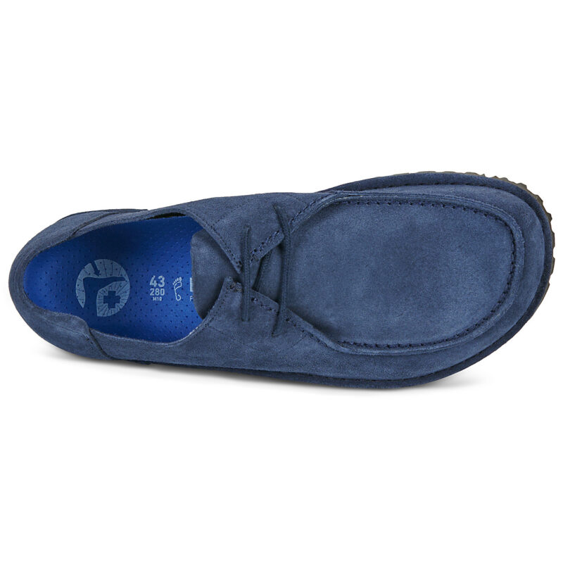 BIRKENSTOCK Utti Lace Blu - Mocassini Uomo - 6