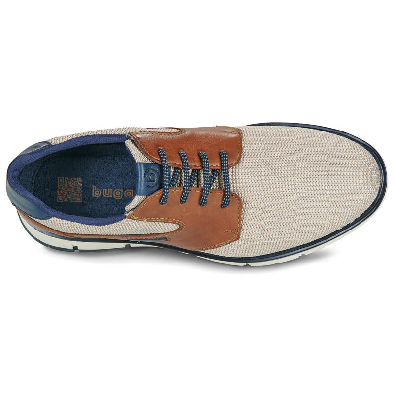 Bugatti Don Beige Derby Herren - Gr&ouml;&szlig;e 6