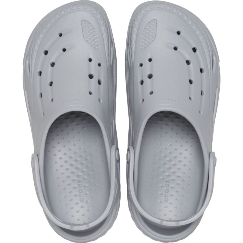Crocs  OFF GRID CLOG  Grigio -  Zoccoli Uomo - 6
