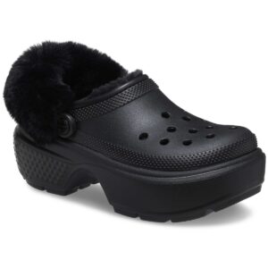 Scarpe uomo Crocs  Stomp Lined Clog  Nero Crocs
