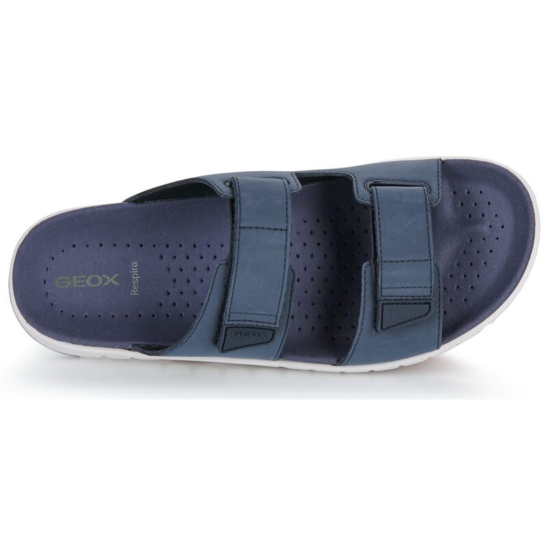 Geox U FLEXTRIDE S Blaue Herrenhausschuhe - Gr&ouml;&szlig;e 6