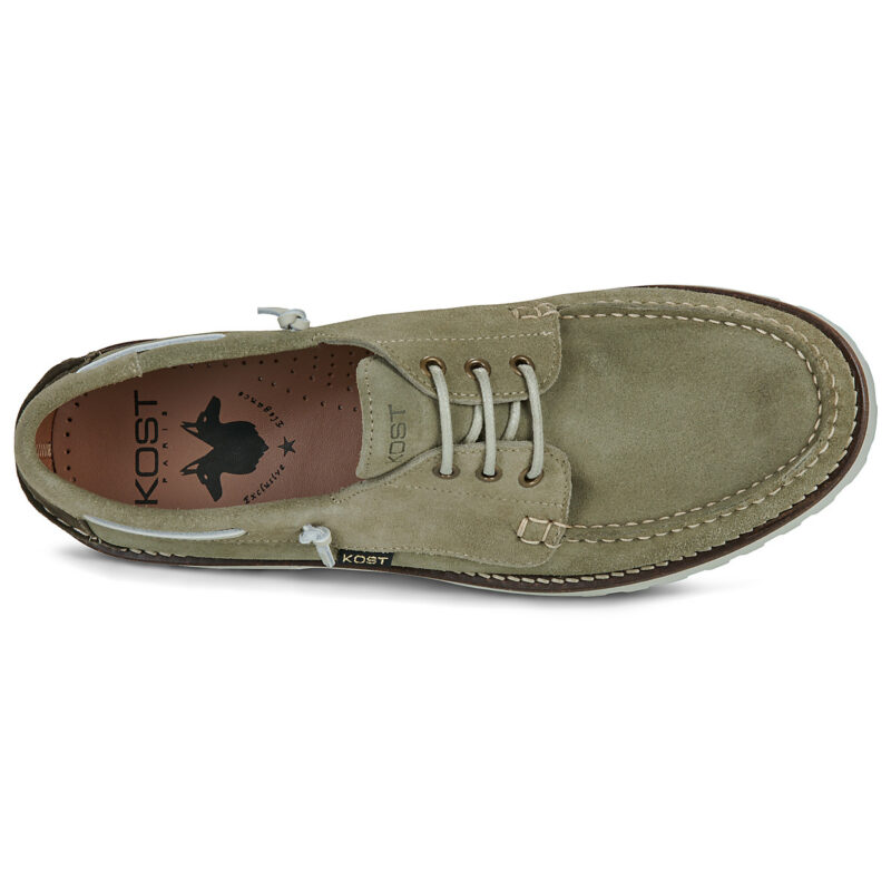 KOST STONE V Khaki - Men's Boat Shoes - 6