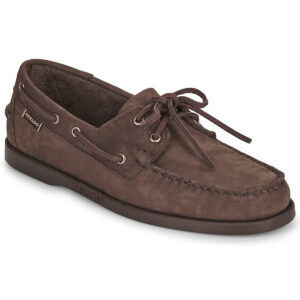 Scarpe uomo Sebago  DOCKSIDES PORTLAND NUBUCK  Marrone Sebago 8055037324805