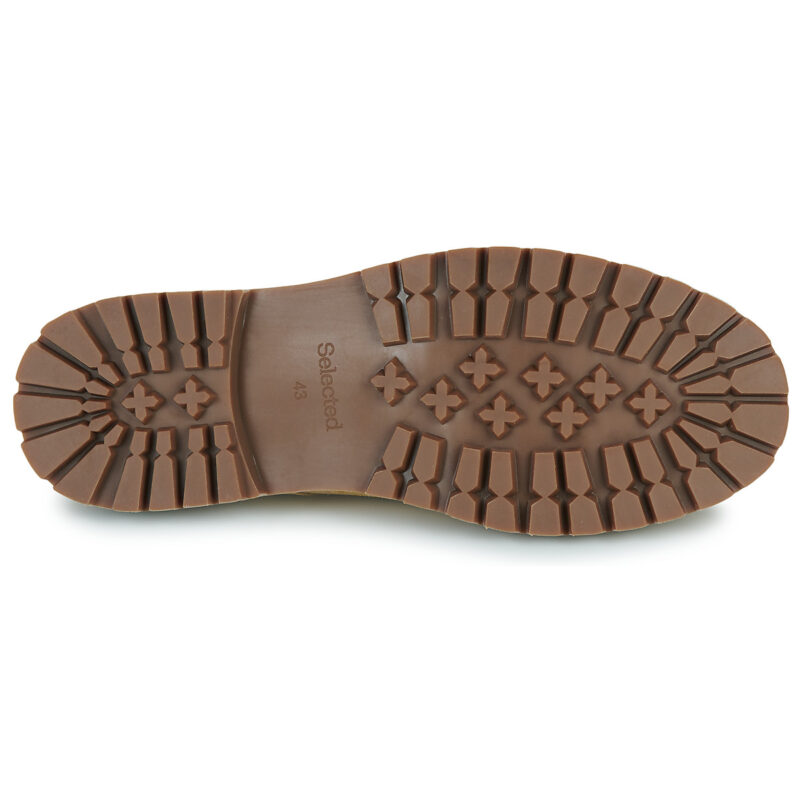 Selected  SLHHOLGER SUEDE BOAT  Beige -  Derby Uomo - 7