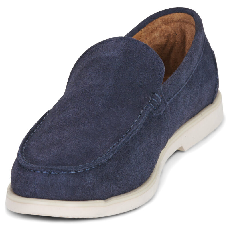 Selected SLHOWEN SUEDE CLEAN LOAFER Azul Mocasines Hombre - 3