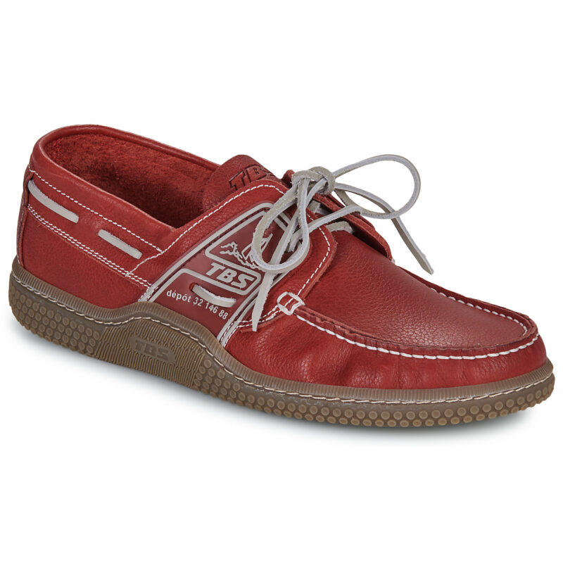 TBS  GLOBEK  Rosso -  Scarpe da barca Uomo - 1