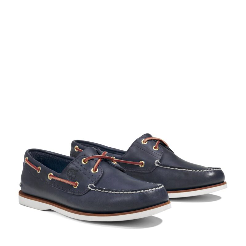 Timberland CLASSIC 2 EYE Marine Scarpe da barca Uomo - 4