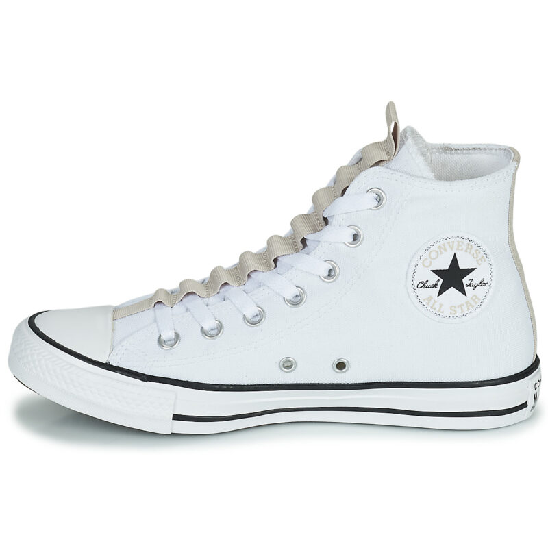 Converse CHUCK TAYLOR HI Wei&szlig; High-Top-Sneaker Herren - 4