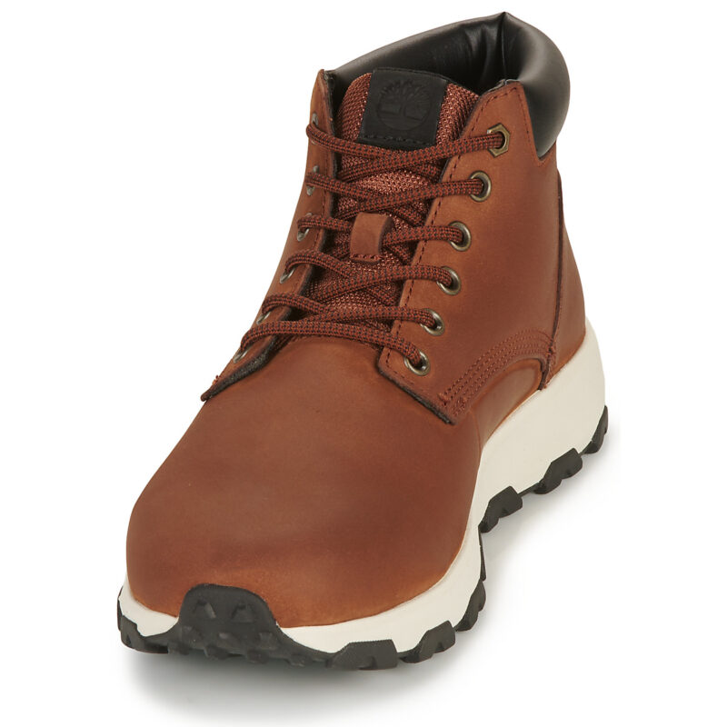 Timberland  WINSOR PARK LEATHER CHUKKA  Marrone -  Sneakers alte Uomo - 3
