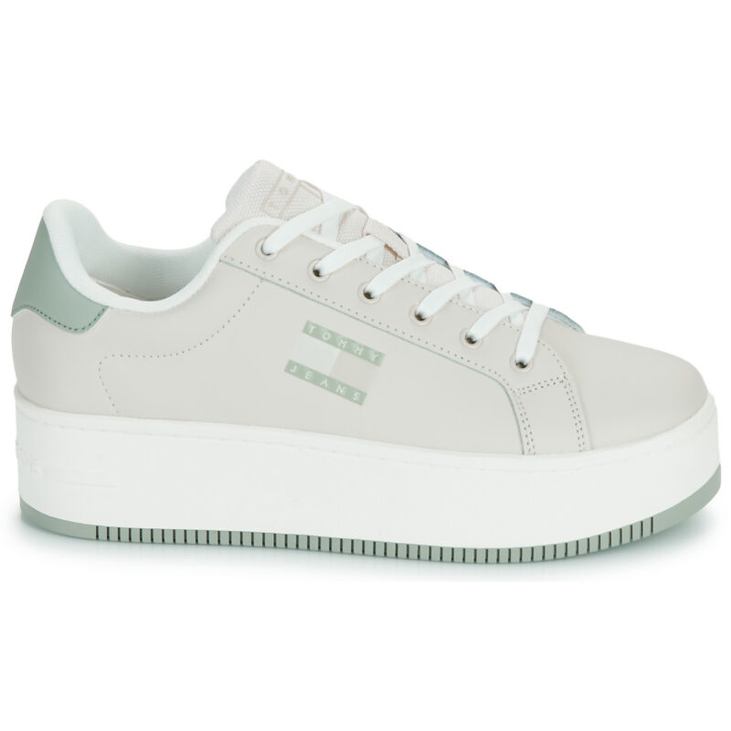 Tommy Jeans TJW FLATFORM ESS Beige Sneakers low women - 2