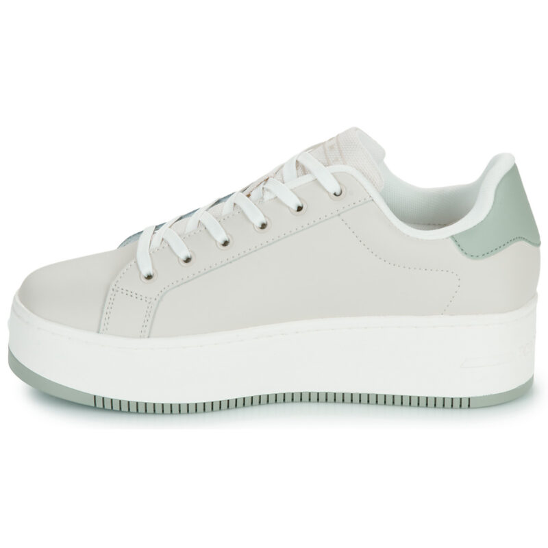 Tommy Jeans TJW FLATFORM ESS Beige Sneakers low women - 4