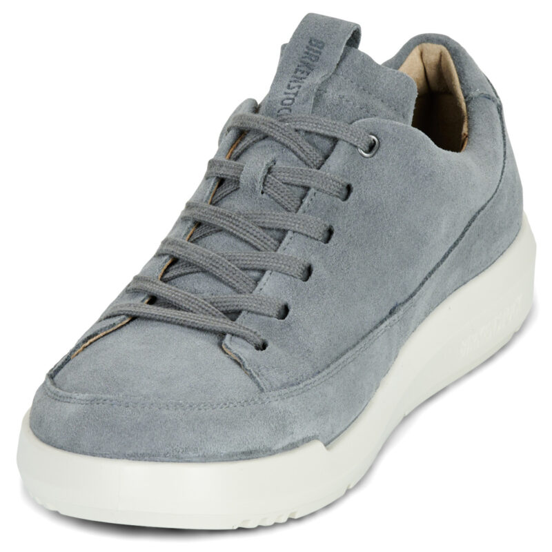 BIRKENSTOCK Melbourne Suede / Basalt / Grigio / Regular Sneakers Uomo - 3