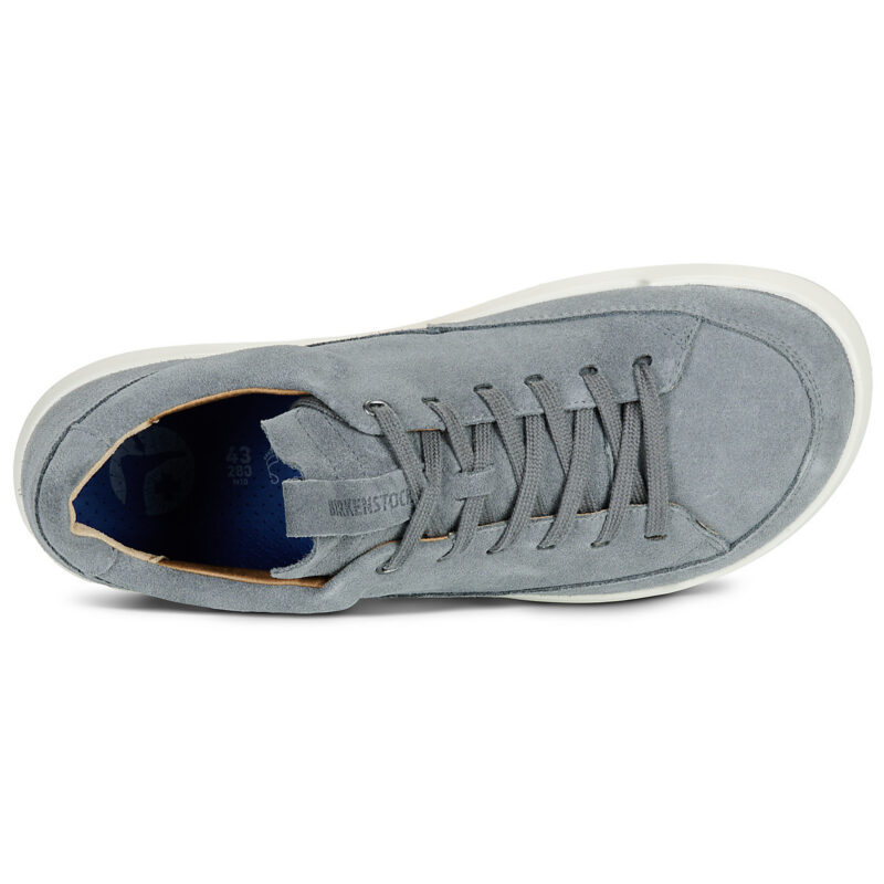 BIRKENSTOCK Melbourne Suede / Basalt / Grigio / Regular Sneakers Uomo - 6