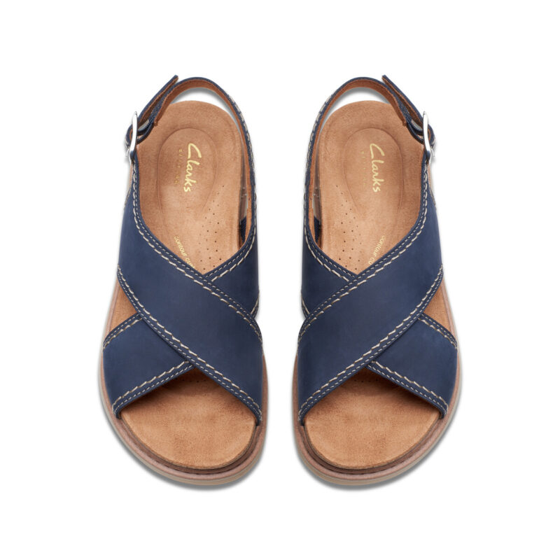 Clarks CLARKWOOD LOW Blu Derby Uomo - 6