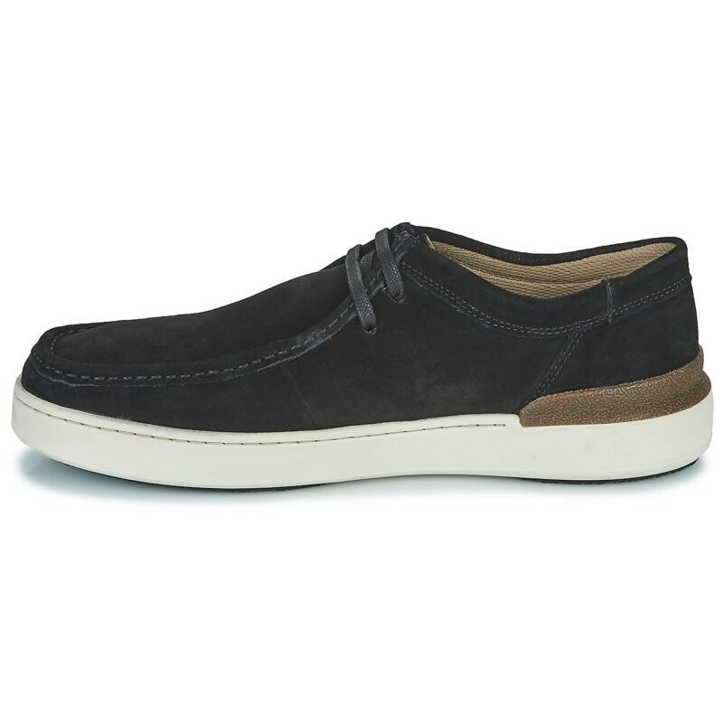 Clarks CourtLiteWally Noir Baskets Homme - 4