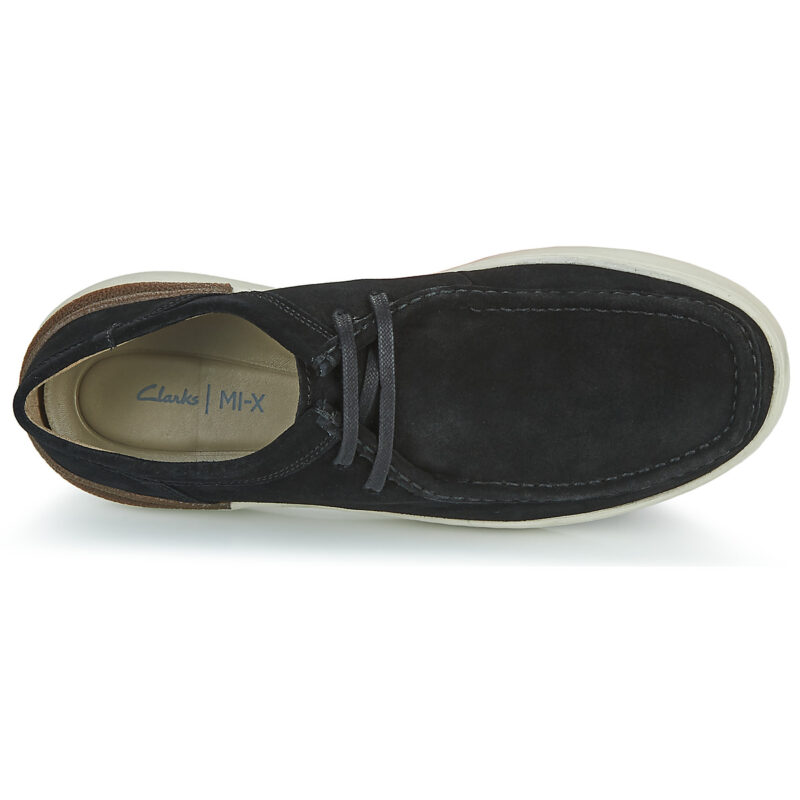 Clarks CourtLiteWally Noir Baskets Homme - 6