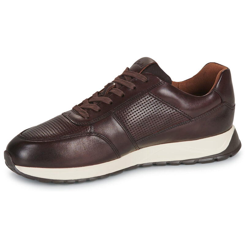 Clarks Radwell Tie Marrone Sneakers Uomo - 4