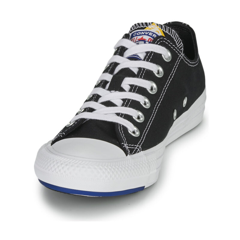 Converse CHUCK TAYLOR ALL STAR LOGO STACKED - OX Nero Sneakers Uomo - 3