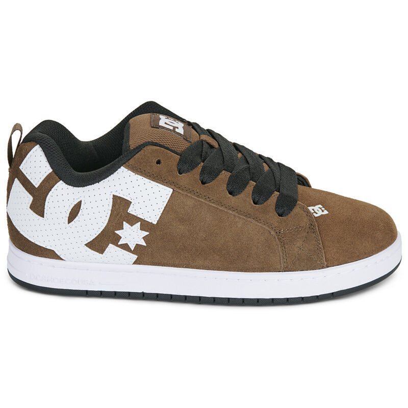 DC Shoes Baskets homme marron COURT GRAFFIK SE - Pointure 2