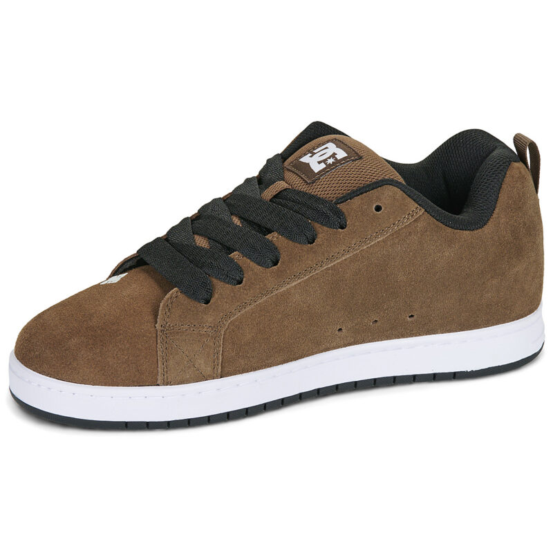 DC Shoes Baskets homme marron COURT GRAFFIK SE - Pointure 4