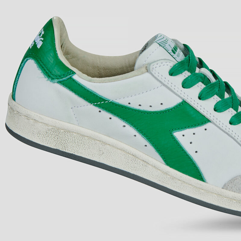 Diadora Prestige Used White Men's Sneakers - 4