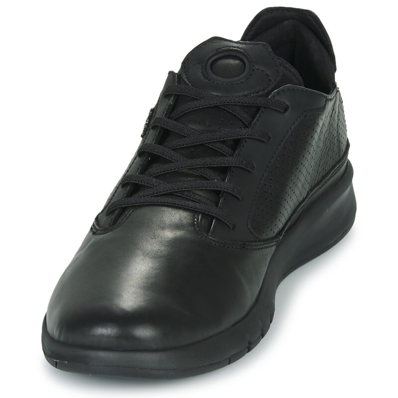 Geox U AERANTIS A Schwarze Herren-Sneaker - Gr&ouml;&szlig;e 3