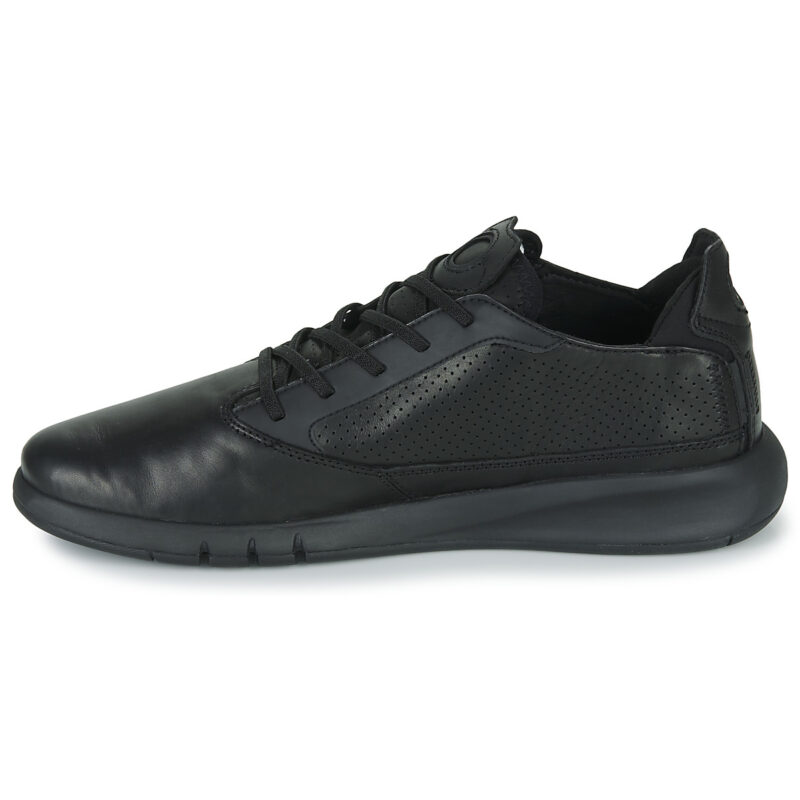 Geox U AERANTIS A Schwarze Herren-Sneaker - Gr&ouml;&szlig;e 4
