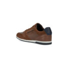Geox U RENAN A Braune Herren-Sneaker - Gr&ouml;&szlig;e 5