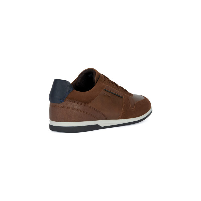 Geox U RENAN A Braune Herren-Sneaker - Gr&ouml;&szlig;e 6