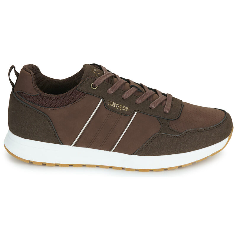 Kappa LOGO BRUNN Braune Herren-Sneaker - Gr&ouml;&szlig;e 2