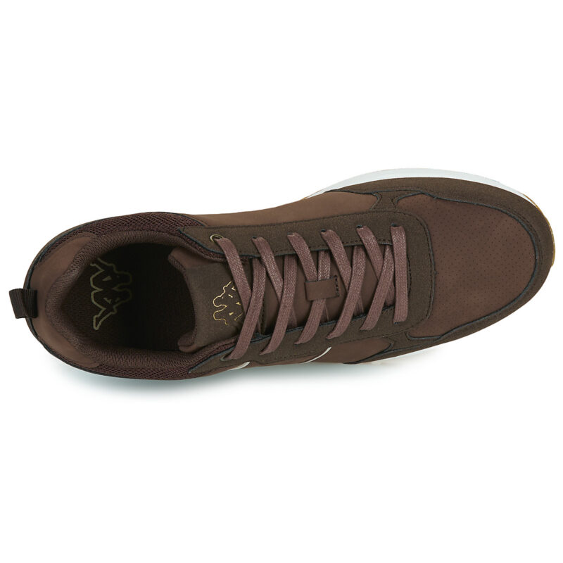 Kappa LOGO BRUNN Braune Herren-Sneaker - Gr&ouml;&szlig;e 6