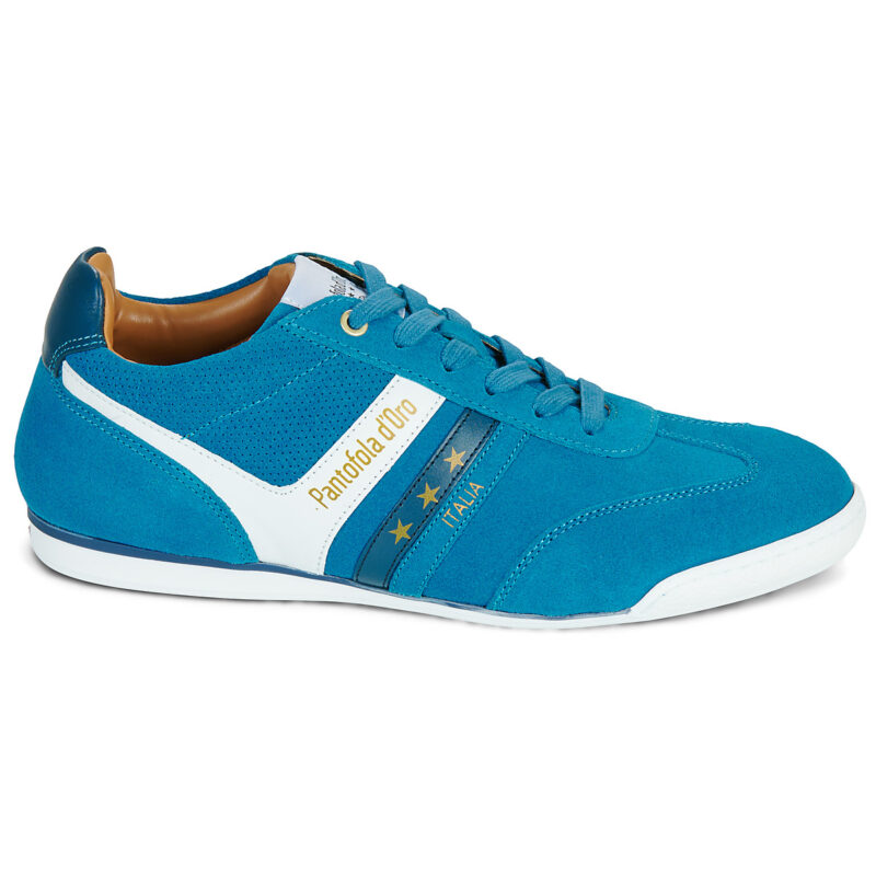 Pantofola d'Oro VASTO SUEDE LOW Blau - Herren-Sneaker - 2